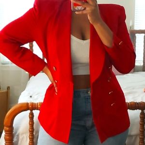 Red Blazer